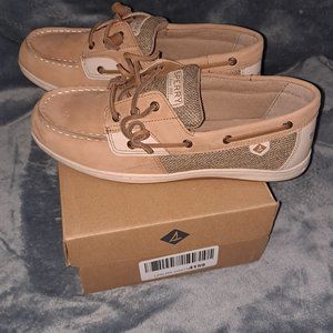 Sperry / Songfish/ Linen/Oat boat shoes